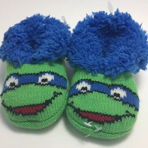 Ninja turtle non-slip bootie slippers